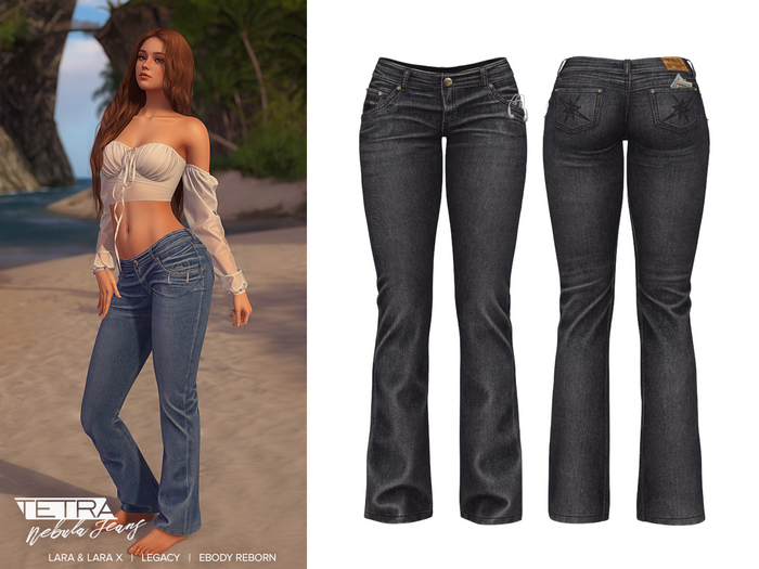 TETRA - Nebula Jeans (Charcoal)