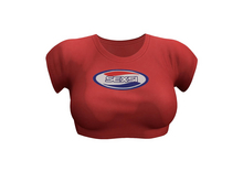 Vivi Crew neck Crop top RED Sexsi