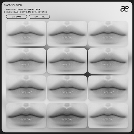 "aeoo" cherry lips overlay - demo