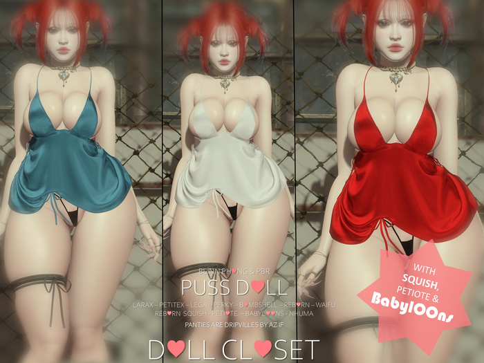 ~DOLL CLOSET ~ PUSS DOLL DEMO