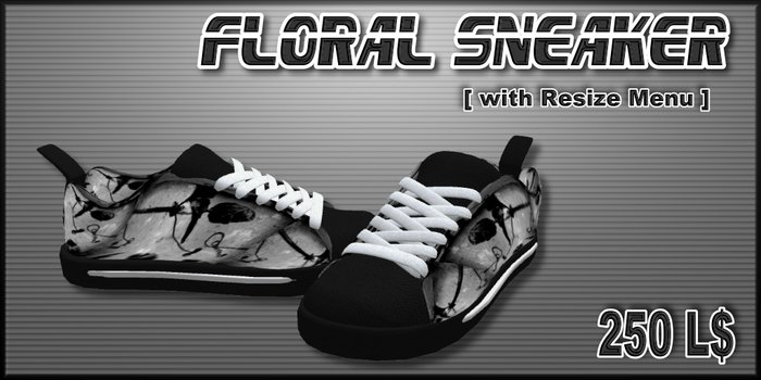 Floral Sneaker