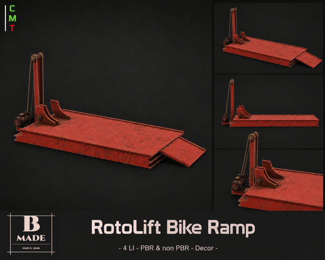 B-Made - RotoLift Bike Ramp