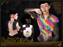 Tealeaf Treasures - Chainy Crop Tee FATPACK