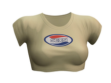 Vivi Crew neck Crop top LIGHT YELLOW Sexsi
