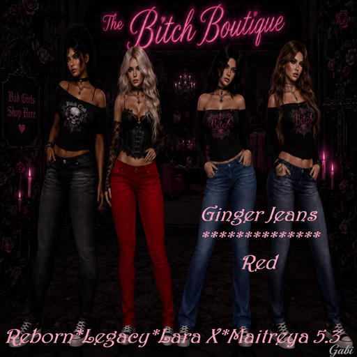 TBB...Ginger Jeans Red