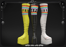 : CULT : Pride Boots  with HUD