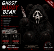 MoonForge - Ghost Daddy Bear - Decor/Held
