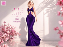 Marilo Silk Gown for Lara X Legacy