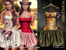 :: pm :: Carla Dress -shabby roses-