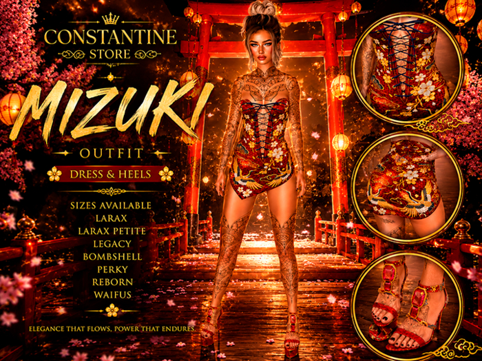 [CONSTANTINE] MIZUKI OUTFIT