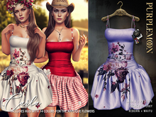 :: pm :: Carla Dress -floral lilac-