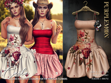 :: pm :: Carla Dress -floral beige-