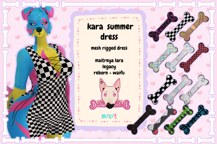 [tt] Kara Summer Dress - Reborn, Lara, Legacy