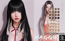[monso] Maggie Hair /Brown & Blonde