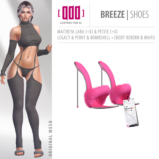 [ADD] Breeze Shoes - Pink