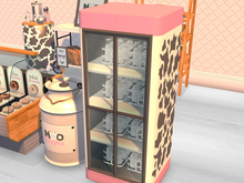 Milk Fridge [MOO Coffee] (Cute Cow) [BENTO]