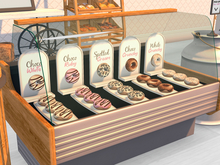 Sweet Donut Display [MOO Coffee] (Cute Cow) [BENTO]