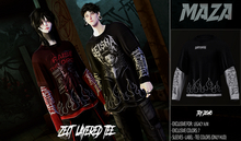 MAZA - ZECT LAYERED-TEE - BLACK