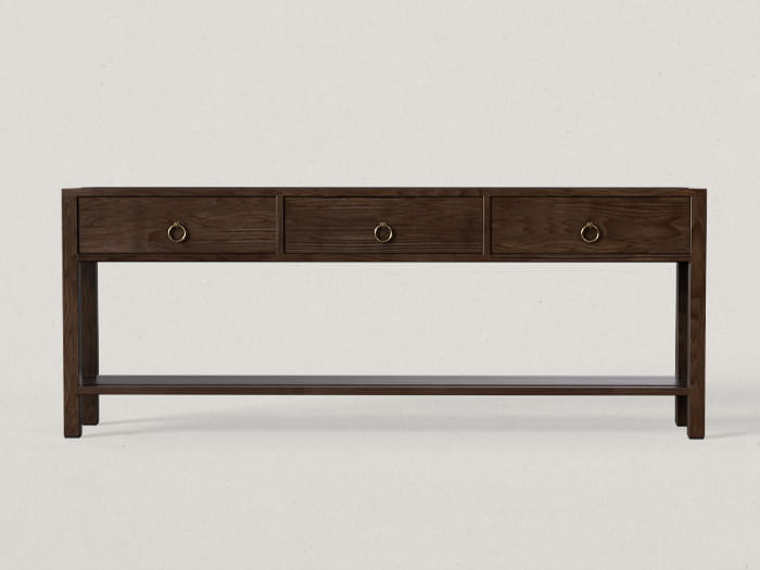 Nutmeg. Orangery Corner Sofa Console / add me