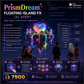 PrismDream Floating Island FX LSL Script Full Perm | Pride Dreamscape, Floating Island Effects, Particles, Themes