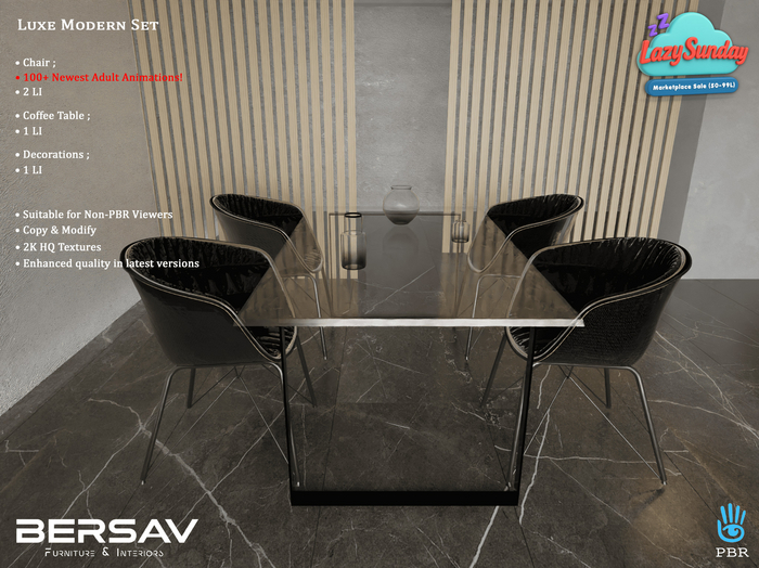 Bersav // Luxe Modern [LAZY SUNDAY]