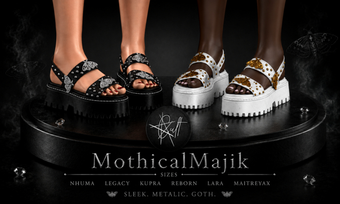 : CULT : MothicalMajik Sandals Fatpack