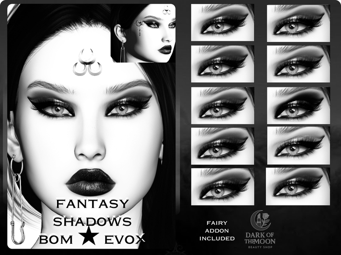D&M  Face Addon BOM -Fantasy  Shadows Evox Demo