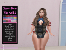 Elianore Dress With Hud B1