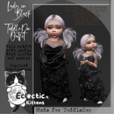 Eclectic Kittens - Lil Lady in Black - TD - Rez Unpack
