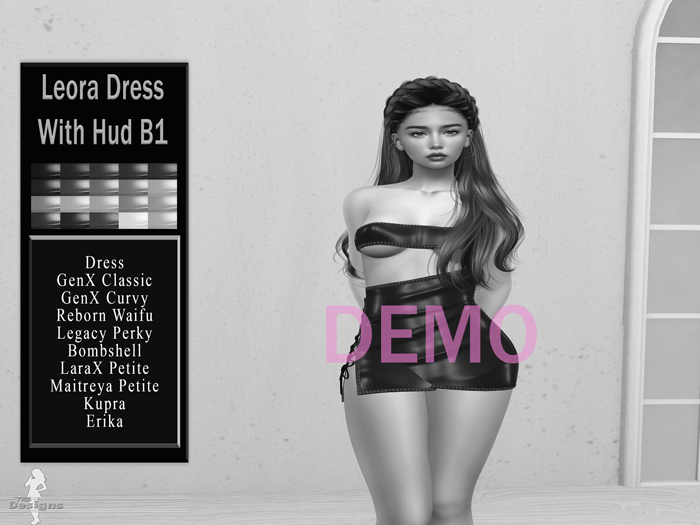 Leora Dress Demo Hud B12