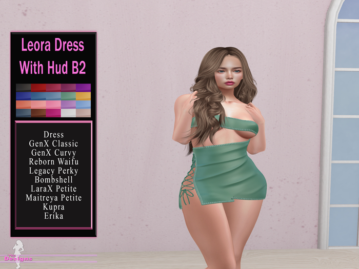 Leora Dress With Hud B2