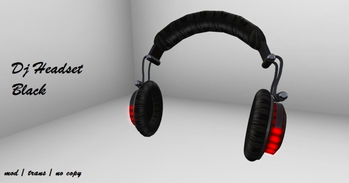 Dj Headset Black