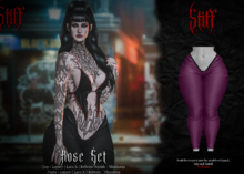 Stiff - Rose Pants - Wine