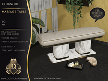 [Ds] ClubNoir - Massage Table OMNI PG