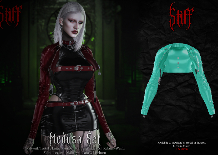 Stiff - Medusa Jacket - Cyan