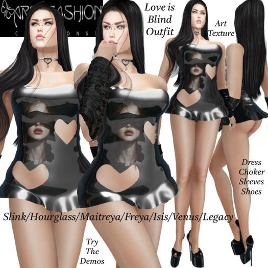 ART & FASHION - LOVE IS BLIND OUTFIT