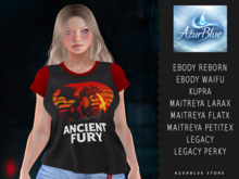 {AB} Ancient Fury - Shirt (F) 