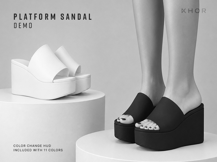 Khor. Platforms Sandals DEMO