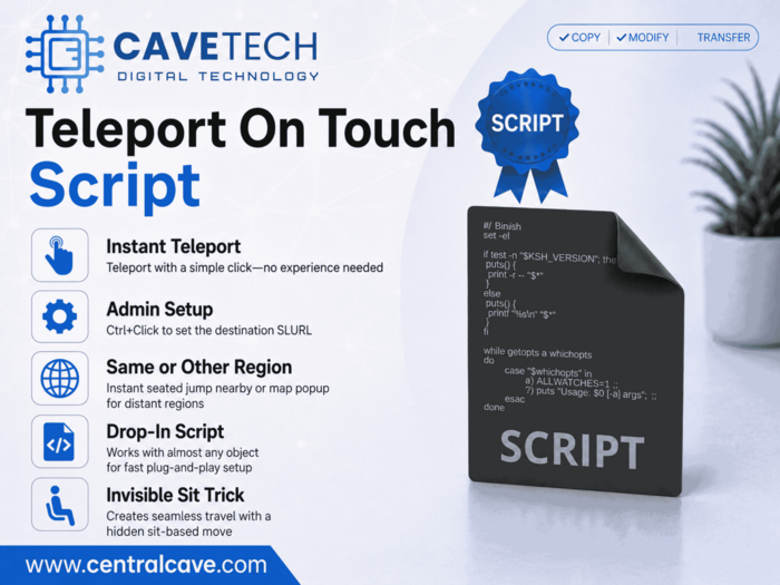 Cavetech - Teleport On Touch