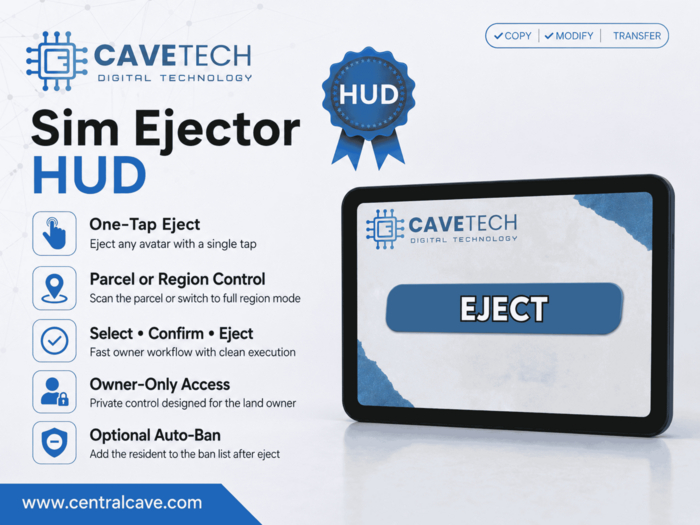 Cavetech - Sim Ejector HUD