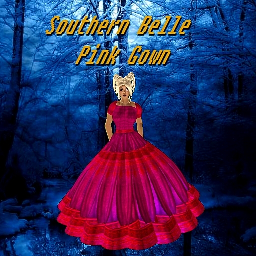 Southern Belle Pink Gown Boxed