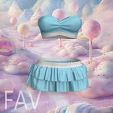 Blue Tier OUTFIT Skirt Legacy