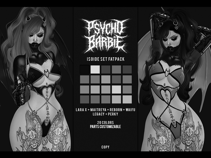 +PB+ Isoide Set - Fatpack DEMO