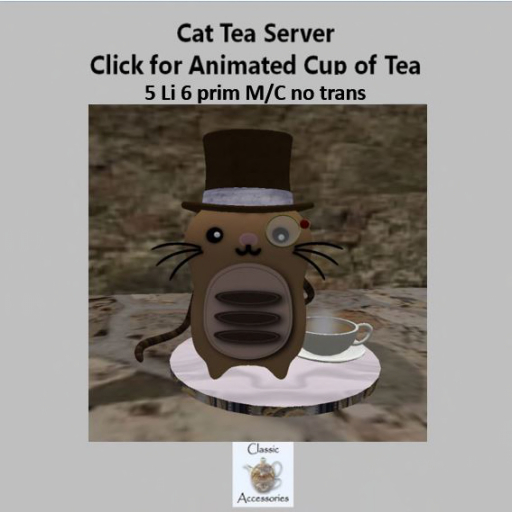 Cat Tea Server (box)