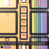 onyx.pixel - Materials - Space Station Storage - Vintage Tones