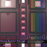 onyx.pixel - Materials - Space Station Storage - Deep Tones