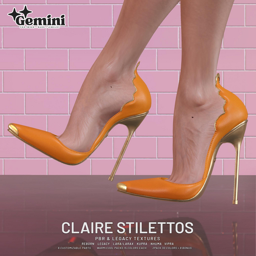 Gemini -Claire Stilettos- WARM PACK
