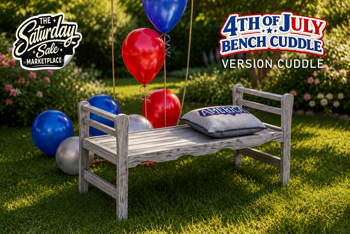 EVH 4TH OF JULY BENCH CUDDLE