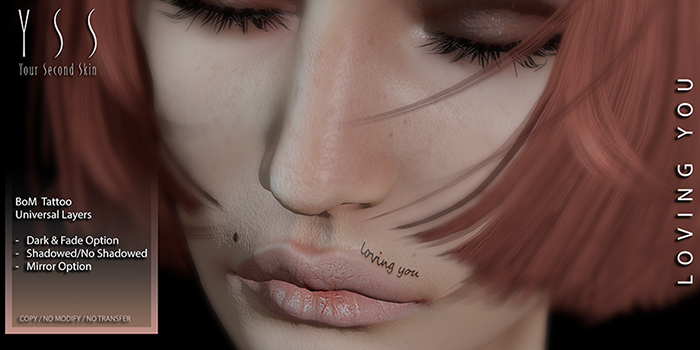 YSS Loving You Tattoo BOM (Add Me) Boxed