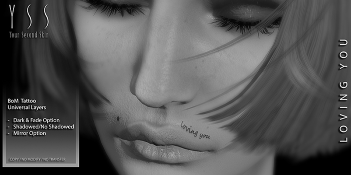 YSS Loving You Tattoo DEMO BOM (Add Me) Boxed